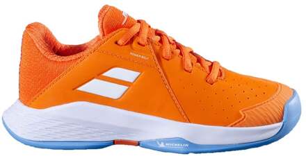 Babolat Propulse 3 Tennisschoenen Kinderen-Oranje,Wit - 38.5,40