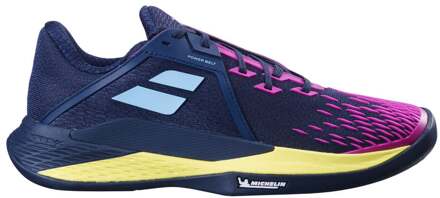Babolat Propulse Fury 3 Tennisschoenen Heren-Donkerblauw,Pink - 44.5,46.5,47,48,49