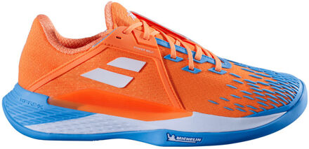 Babolat Propulse Fury 3 Tennisschoenen Heren-Oranje,Blauw - 44.5