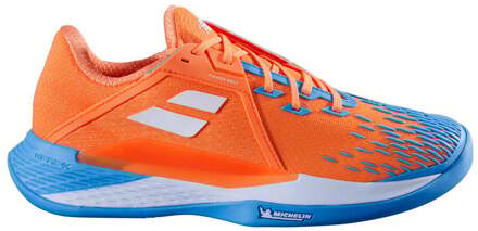 Babolat Propulse Fury 3 Tennisschoenen Heren-Oranje,Blauw - 46.5