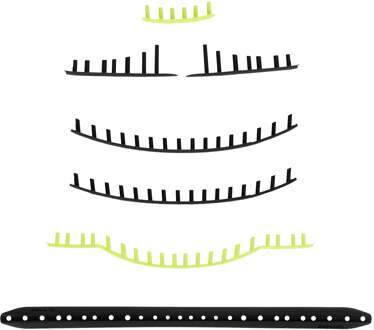 Babolat Pure Aero 98 Set snaarbeschermers zwart - nosize