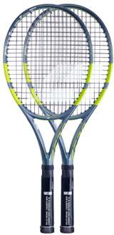 Babolat Pure Aero 98 Tennisracket onbespand geel - 2,3,4