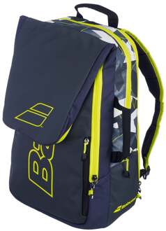 Babolat Pure Aero Backpack Rugzak-Antraciet,Geel - nosize