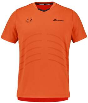 Babolat Replica J. Lebron T-shirt Heren-oranje - M