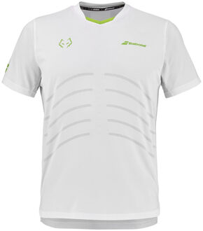 Babolat Replica J. Lebron T-shirt Heren-wit - M,L,XL,XXL