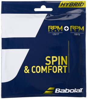 Babolat RPM Blast + RPM Soft Tennis Bespanning 1 Zwart