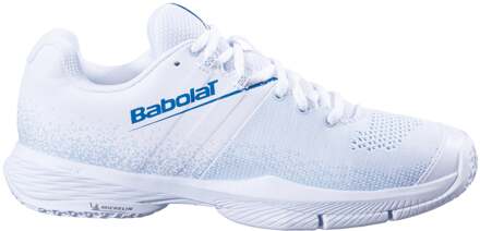 Babolat SENSA Padel Schoen Dames-Wit,Blauw - 36.5,37,38,38.5,39,40,40.5,41,42