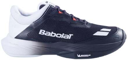 Babolat SFX 4 AC Allcourt schoen Heren-zwart, lichtblauw - 42