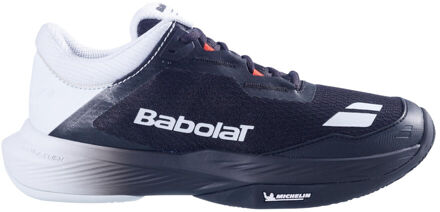 Babolat SFX 4 CLY Tennisschoenen Heren-zwart, lichtblauw - 40.5,42,42.5,43,44,44.5,45,46,46.5,47