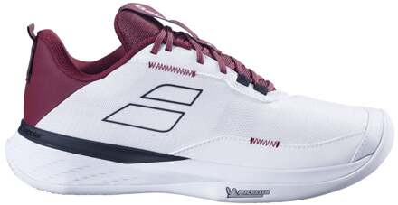Babolat Sfx Evo CLY Tennisschoenen Heren-Wit,Donkerrood - 42,46