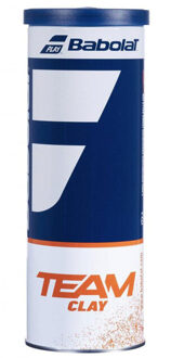 Babolat Team clay tennisballen (set van 3) Geel - One size