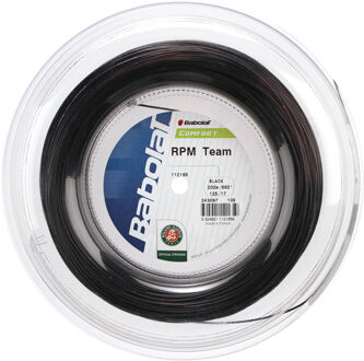 Babolat Team RPM Team Rol Snaren 200m-Zwart - 1.25,1.30