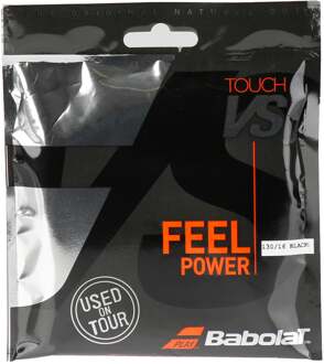 Babolat Touch VS Set Snaren 12,2m-Zwart - 1.25,1.30