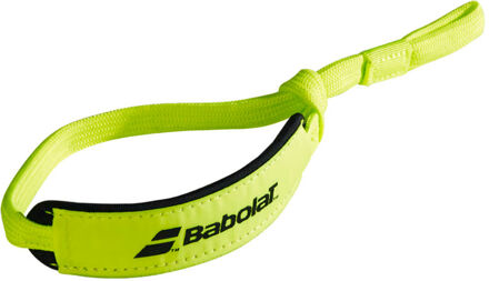 Babolat Wrist Strap Racketlus-Geel - nosize