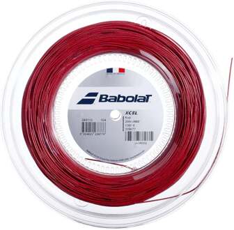 Babolat Xcel Rol Snaren 200m-Rood - 1.25,1.30,1.35