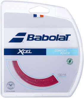 Babolat Xcel Set Snaren 12m-Rood - 1.25,1.30,1.35