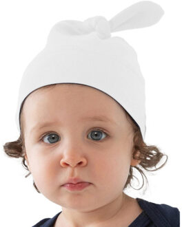Baby 1 knoopjesmuts Wit - One size