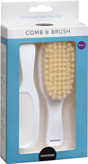 Baby Accessoires Mininor Comb & Brush 0M+ 2 st
