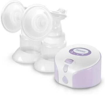 Baby Accessoires Mininor Mini -Belastbare Dubbele Elektrische Borstpomp 1 st