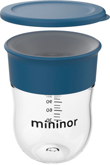 Baby Accessoires Mininor Training Cup Blue Whale 220 ml