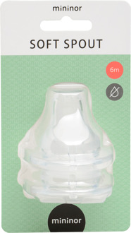 Baby Accessoires Mininor Zachte Uitloop 6M 2 st