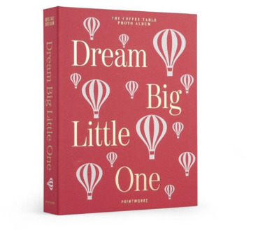 Baby Album Dream Big Little One Pink