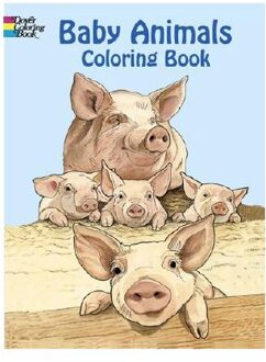 Baby Animals Coloring Book