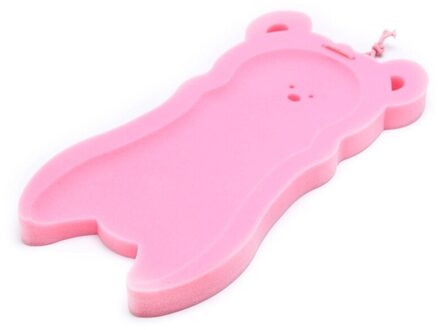 Baby Anti-Slip Spons Foam Pad Imitatie Van Baarmoeder Milieu Baby Bad Baden Pad Baby Douche Baby Care roze