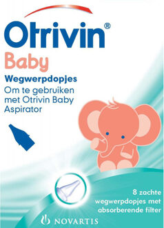 Baby Aspirator Wegwerp neusdopjes - 8 stuks