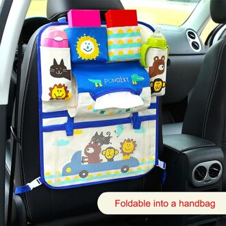 Baby Auto Cartoon Auto Seat Terug Storage Hang Bag Organizer Auto-Styling Product Opruimen Baby Care Interieur Achterbank protector Classic 10