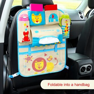 Baby Auto Cartoon Auto Seat Terug Storage Hang Bag Organizer Auto-Styling Product Opruimen Baby Care Interieur Achterbank protector Classic 3