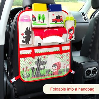 Baby Auto Cartoon Auto Seat Terug Storage Hang Bag Organizer Auto-Styling Product Opruimen Baby Care Interieur Achterbank protector Classic 6