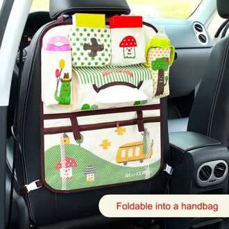 Baby Auto Cartoon Auto Seat Terug Storage Hang Bag Organizer Auto-Styling Product Opruimen Baby Care Interieur Achterbank protector Classic 8