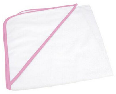 Baby babiezz sublimatie handdoek met capuchon Roze - One size