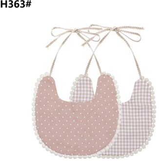 Baby Baby Bib Kids Peuter Voeden Double-Side Katoen Burp Doeken Speeksel Handdoek H363