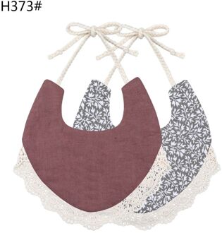 Baby Baby Bib Kids Peuter Voeden Double-Side Katoen Burp Doeken Speeksel Handdoek H373