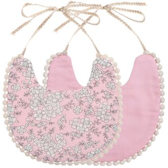 Baby Baby Meisje Jongen Bib Kid Peuter Diner Voeden Kwastje Dubbeldeks Katoen Linnen Burp Doeken Speeksel Handdoek H356