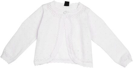 Baby Baby Meisjes Pageant Wedding Party Bloem Meisje Jurken Vest Trui Lange Mouwen Lacework Knit Bolero Bolero 6-24 maanden