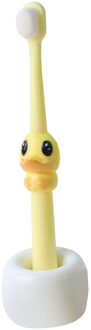 Baby Baby Te Peuter Tandenborstel Voor Peuter En Baby Leeftijd 0-2 Jaar- geel