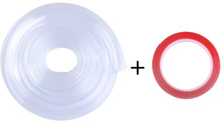 Baby Baby Veiligheid Hoek Bescherming Strip Guards 1m Transparant Tafel Rand Meubels Hoekbeschermers Soft PVC Bumper