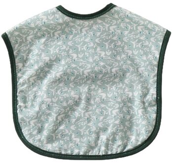 Baby Baby Zachte Katoen Speeksel Handdoek Waterdicht Afdrukken Burp Doek Voeden Bib 54DA 6