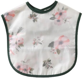 Baby Baby Zachte Katoen Speeksel Handdoek Waterdicht Afdrukken Burp Doek Voeden Bib 54DA