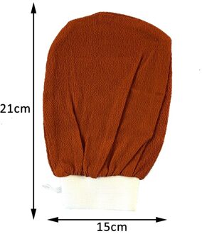 Baby Bad Handschoenen Voor Douche Scrub 1Pcs Multicolour Zuigeling Leveringen Viscose Kinderen Badhanddoek Exfoliërende Badkamer Accessoires oranje