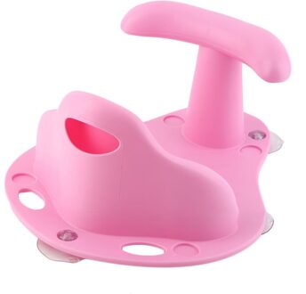 Baby Bad Seat Bad Veiligheid Mat Beschermende Seat Veiligheid Anti-Slip Babyzitje Kinderen Bad Seat Baden Speelgoed baby Toiletartikelen roze