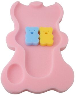 Baby Bad Spons Mat Antislip Spons Mat Leuke Cartoon Badmat Moeder Must Voor Baby Care MU894341 roze