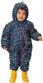 Baby bambino ii ditsy print waterdicht sneeuwpak Blauw - 68