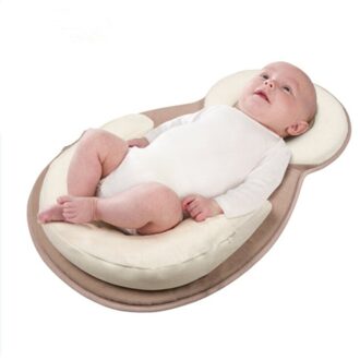 Baby Bed Nest Cribs Voor Baby Wieg Wieg Chaise Longue Voor Baby Nest Co-Slapen Cribs Baby Reisbedje bumpers Pasgeboren Babynest Beige