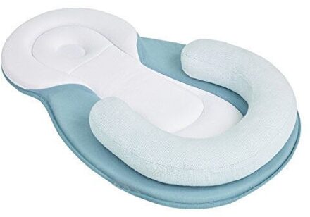 Baby Bed Nest Cribs Voor Baby Wieg Wieg Chaise Longue Voor Baby Nest Co-Slapen Cribs Baby Reisbedje bumpers Pasgeboren Babynest blauw