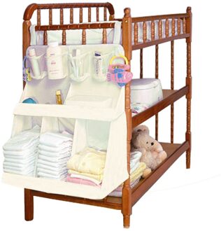 Baby Bed Opknoping Organizer Bag Waterdichte Luiers Kleding Zuigfles Speelgoed Accessoriesorganizer Tas Voor Wieg Bed