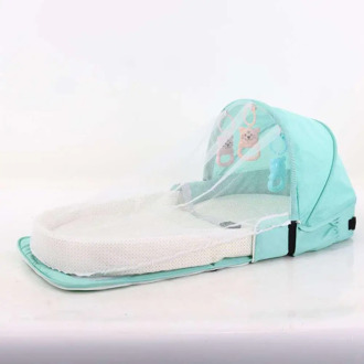 Baby Bed Travel Sun Protection Mosquito Net With Portable Bassinet Baby Foldable Breathable Infant Sleeping Basket